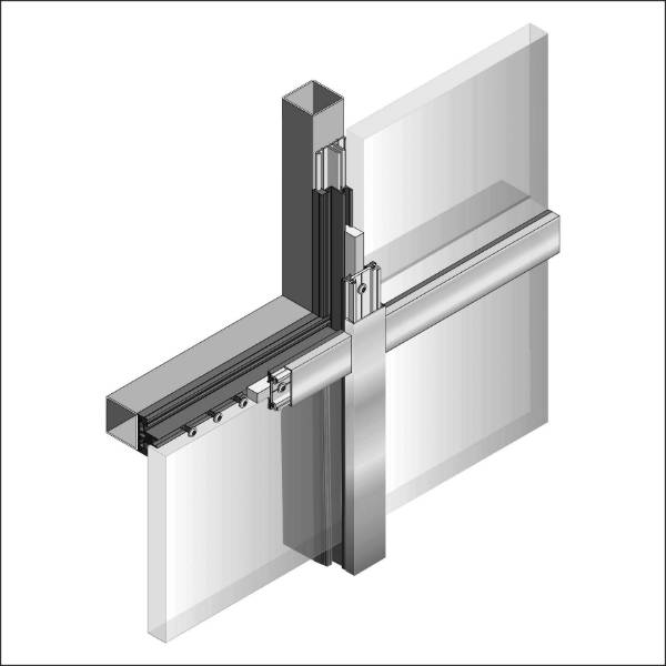 Thermfix Vario Vertical Curtain Walling Non Fire Rated Mm