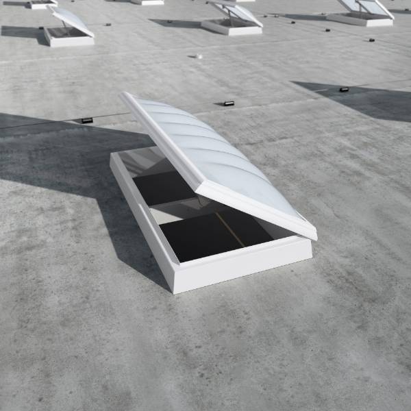 Smoke Lift Rooflight F W Aov Smoke Vent Shev Lamilux Rooflights