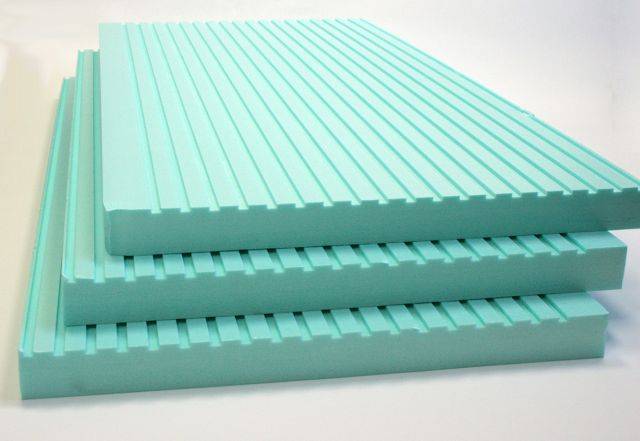Basement Waterproofing Systems - Newton CDM Fibran XPS-500C - Closed-cell Slotted Insulation Board