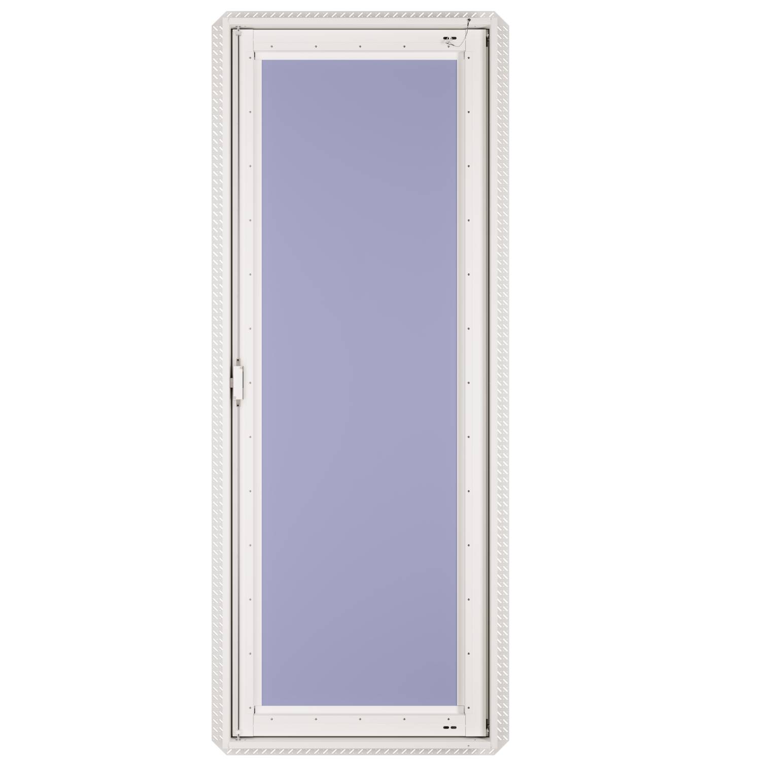 Metal Riser Door- Premium (EX51- Beaded Frame, 2 Hour Fire Rated, 36db, Smoke Seals) - Riser Door