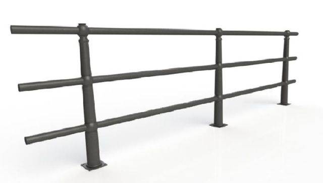 ASF 107 Recycled Cast Iron Post and Rail