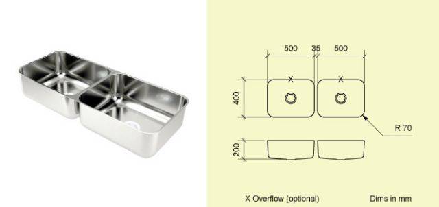 Sink Bowl BD50