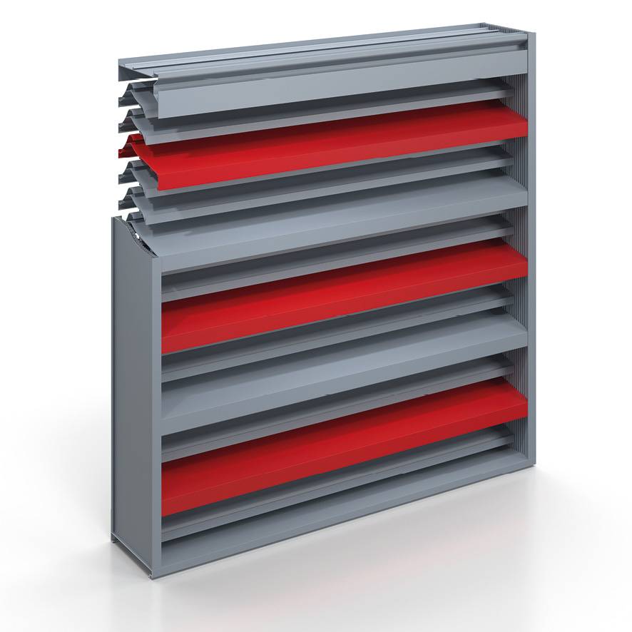 CS Louvres Rain Defence Louvre B-7505 - Class A Rain Defence Louvres