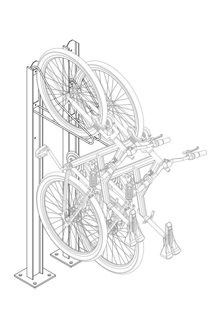 Verti Apex  - Vertical bike storage