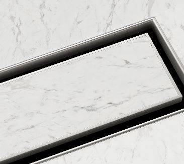 SharpSlope® Linear - Wetroom Tray with Integrated Steel Drain