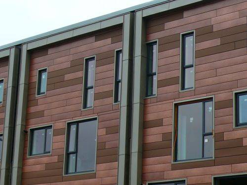 Traditional Textures Coated Aluminium Intalok ® (Interlocking Reveal Rainscreen Facade Panel) - Pre-coated Aluminium