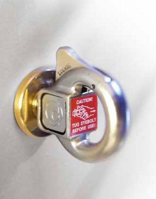 MSA Latchways PushLock™ Safety Eyebolt System