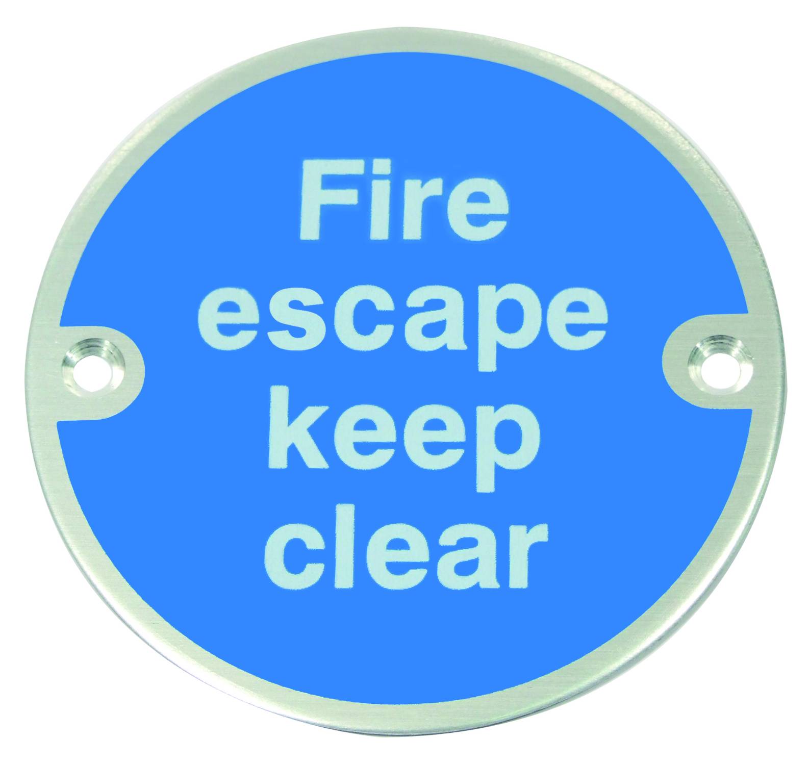 HUKP-0105-33 – Fire Escape Keep Clear - Fire signage