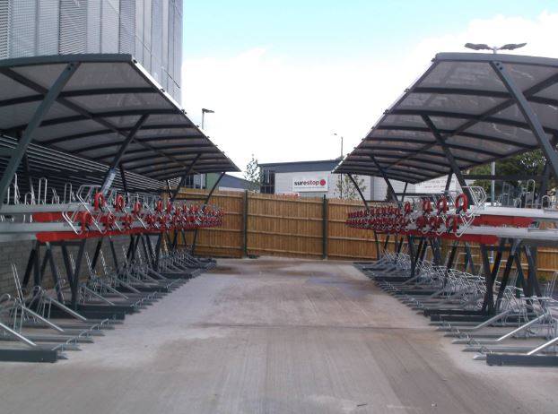 Brighton Two Tier Bike Shelter