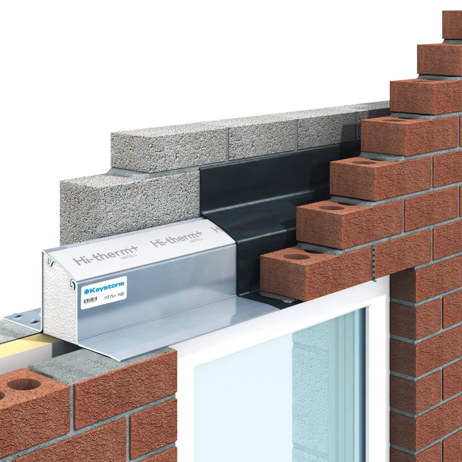 Keystone Hi Therm + Cavity Wall Lintels - Standard/ Heavy/ Extra Heavy Duty