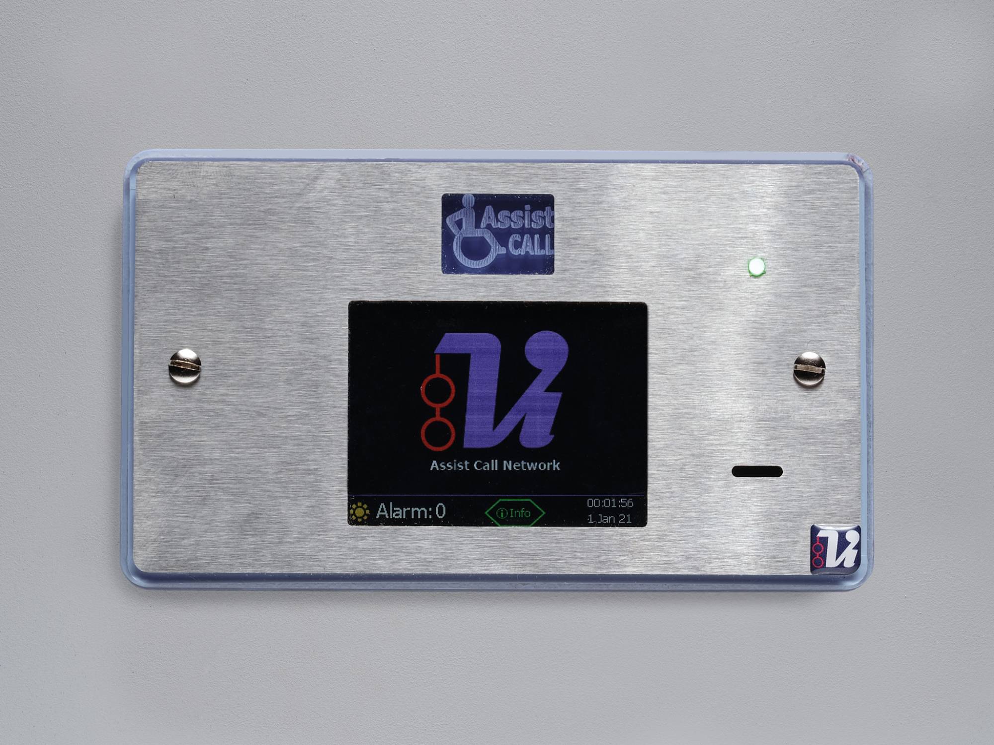 Lexicomm EVCS Network Touchscreen Assist Call Repeater - Emergency voice communication system