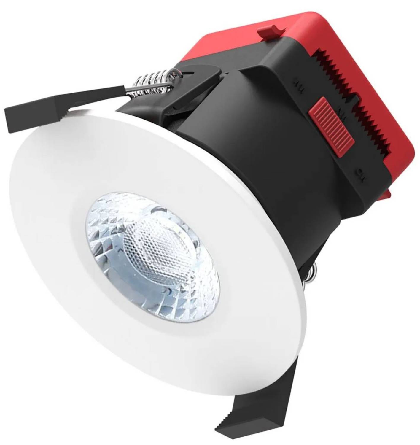 Downlight - Riga Trio Switchable Dimmable IP65 Fire Rated Downlight - SY9004WH - LED Downlight