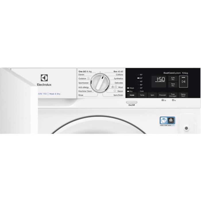 ELECTROLUX INTEGRATED 7KG WASHER DRYER - E776W402BI