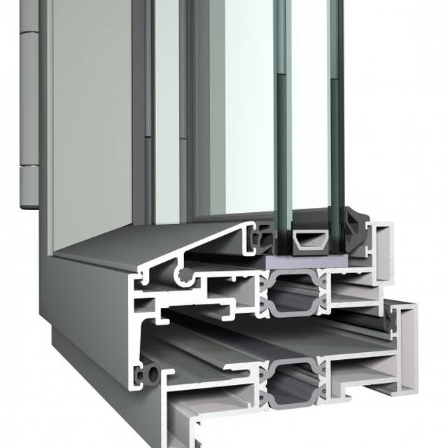Aluminium Window CS 24 Slim Line System