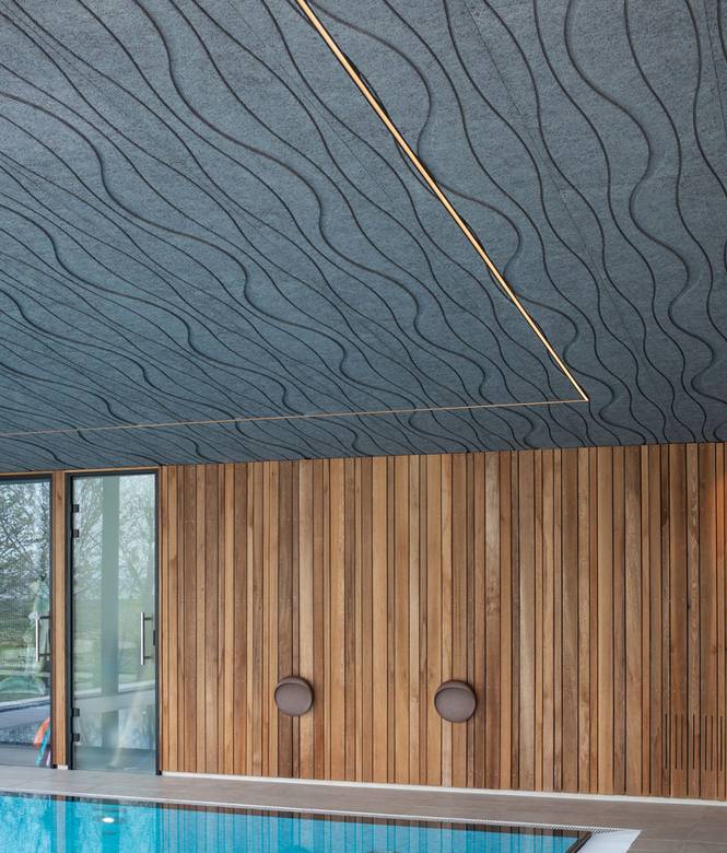 Troldtekt® Design Solutions - curves - Cement-Bonded Wood Wool Panel