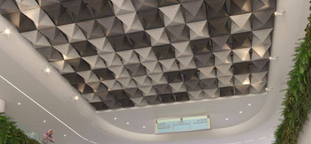 HeartFelt® Origami Weave Ceilings