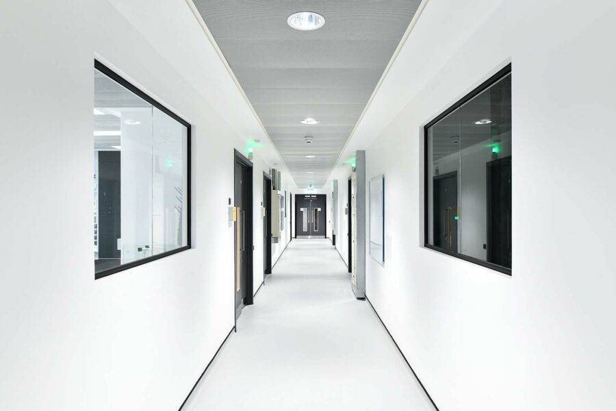 S36 lay-on corridor system - Metal ceiling - Suspended Ceiling Corridor System