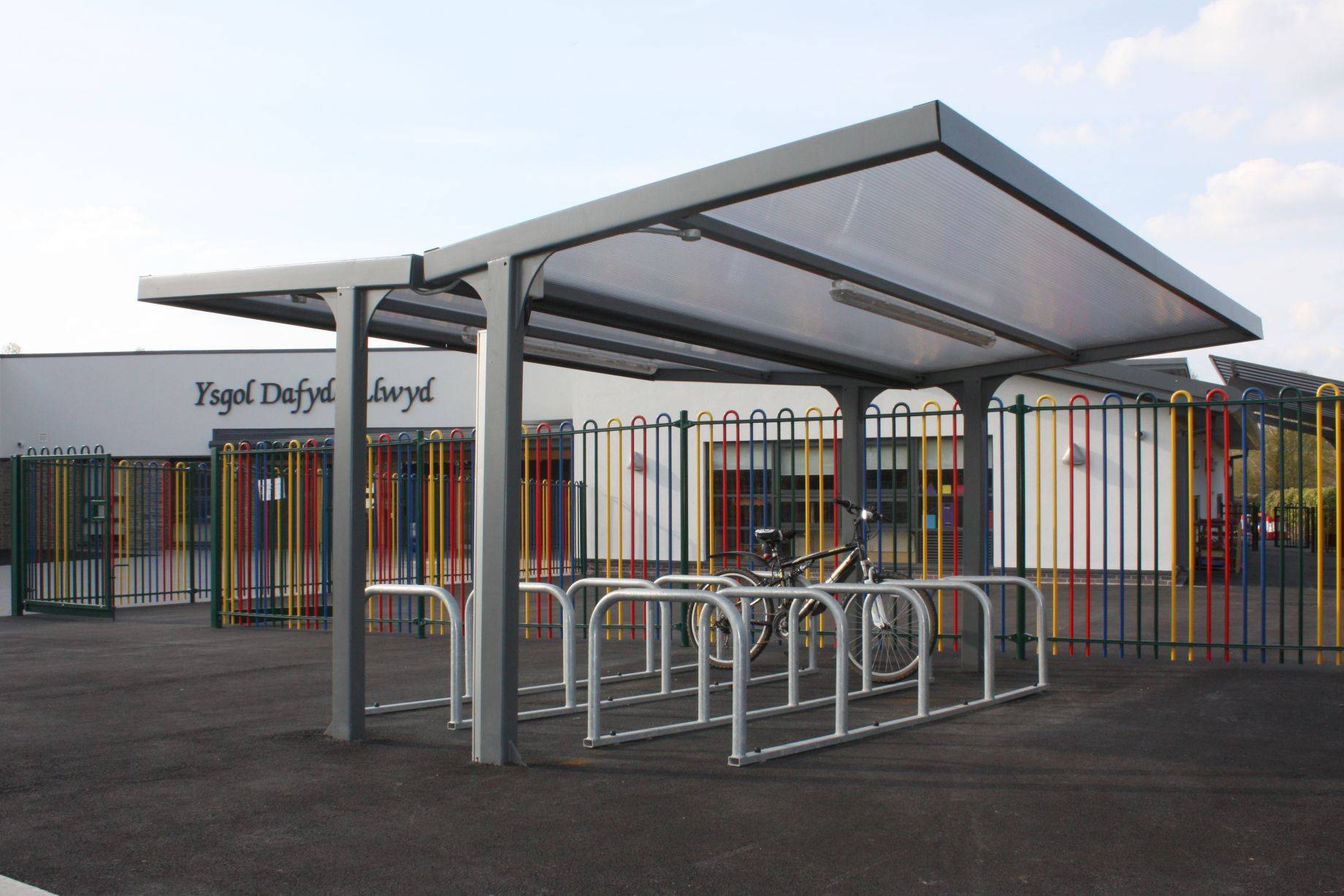 Cyclo City™ - Cycle Shelter | A&S Landscape - Exceptional Covered ...