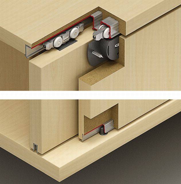 Slido F-Line 21 20C - Door accessories 