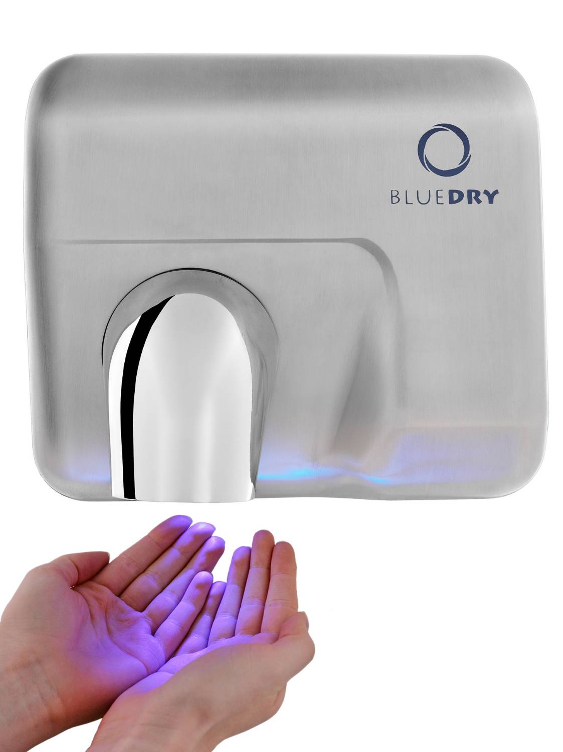 BlueDry Blue Storm Hand Dryer - Classic Nozzle Hand Dryer