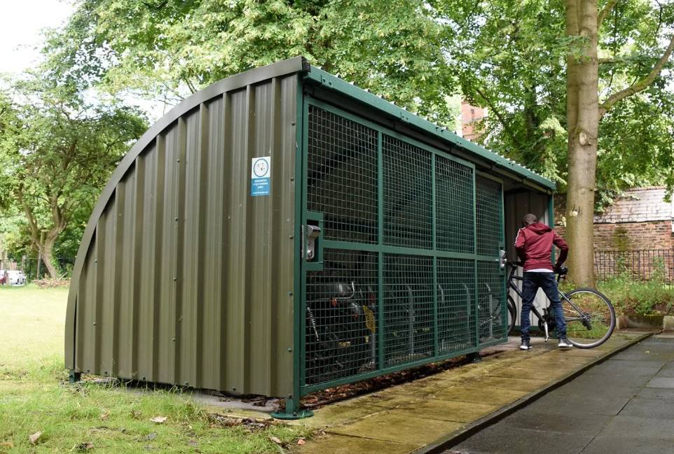 Anti-Vandal Wardale Cycle Shelter