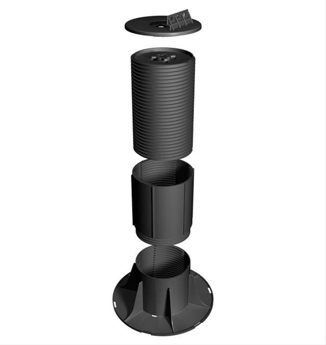 Fixed Head Adjustable Decking Pedestal - RDF