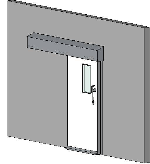 Hermetically Sealing Sliding Door - 30 Min Fire Rating