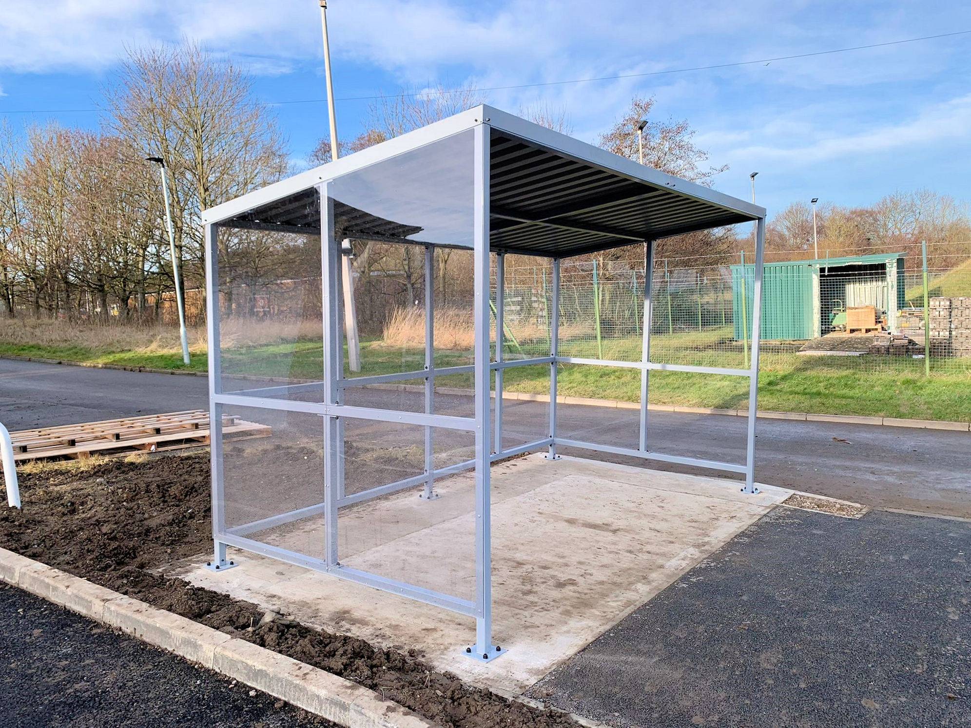 Grasmere Shelter - Cycle and Waiting Shelters