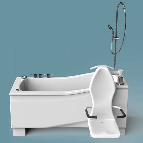 Astor Compact Plus Height Adjustable Bath with Powered Seat