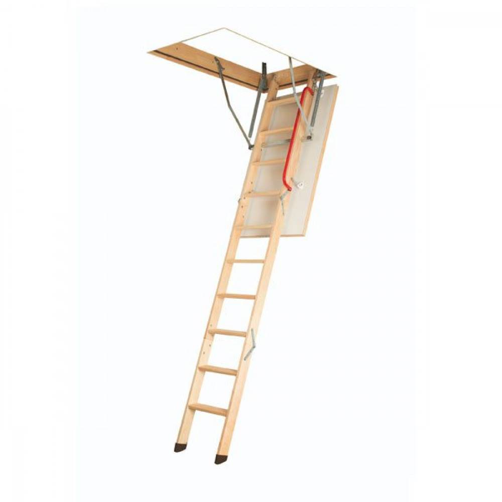 Wooden Loft Hatch with Ladder - Fakro Ladder LWK Komfort 3 - Wooden Loft Ladder