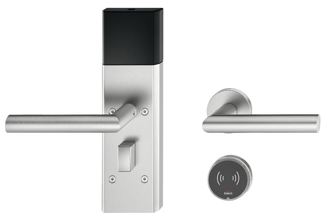 Dialock DT710c-SS Hotel Door Terminal (HUKP-0106-02) - Door handle