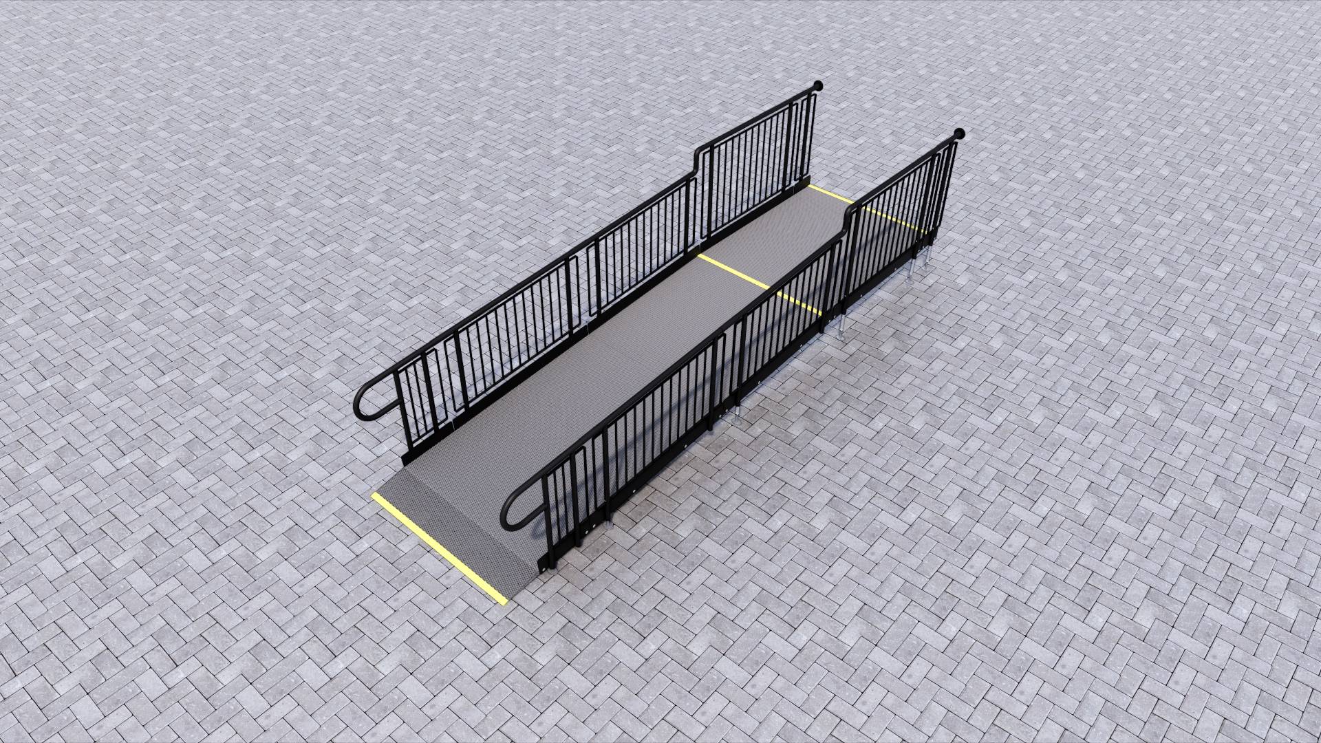 Fully Compliant DDA Modular Ramp