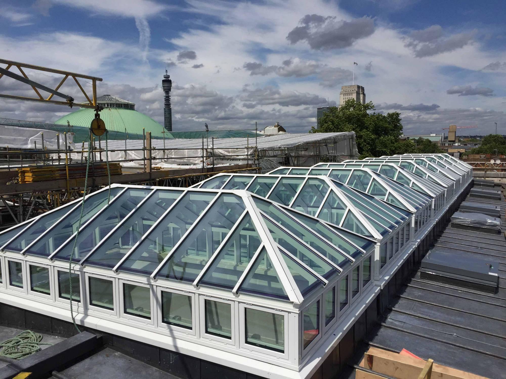 SafeGard Non-Fragile Roof Lanterns and Skylights - Shaped and Pitched Rooflights