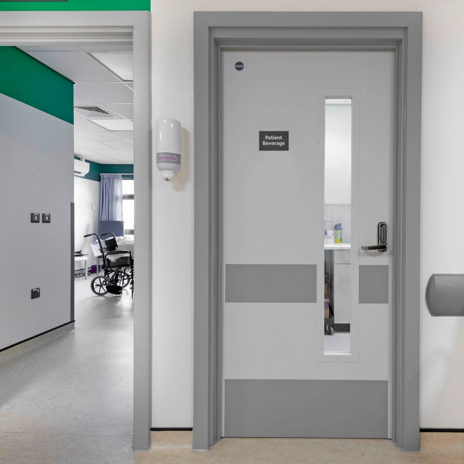 Single Fire Door | Healthcare Range - Timber Doorsets 