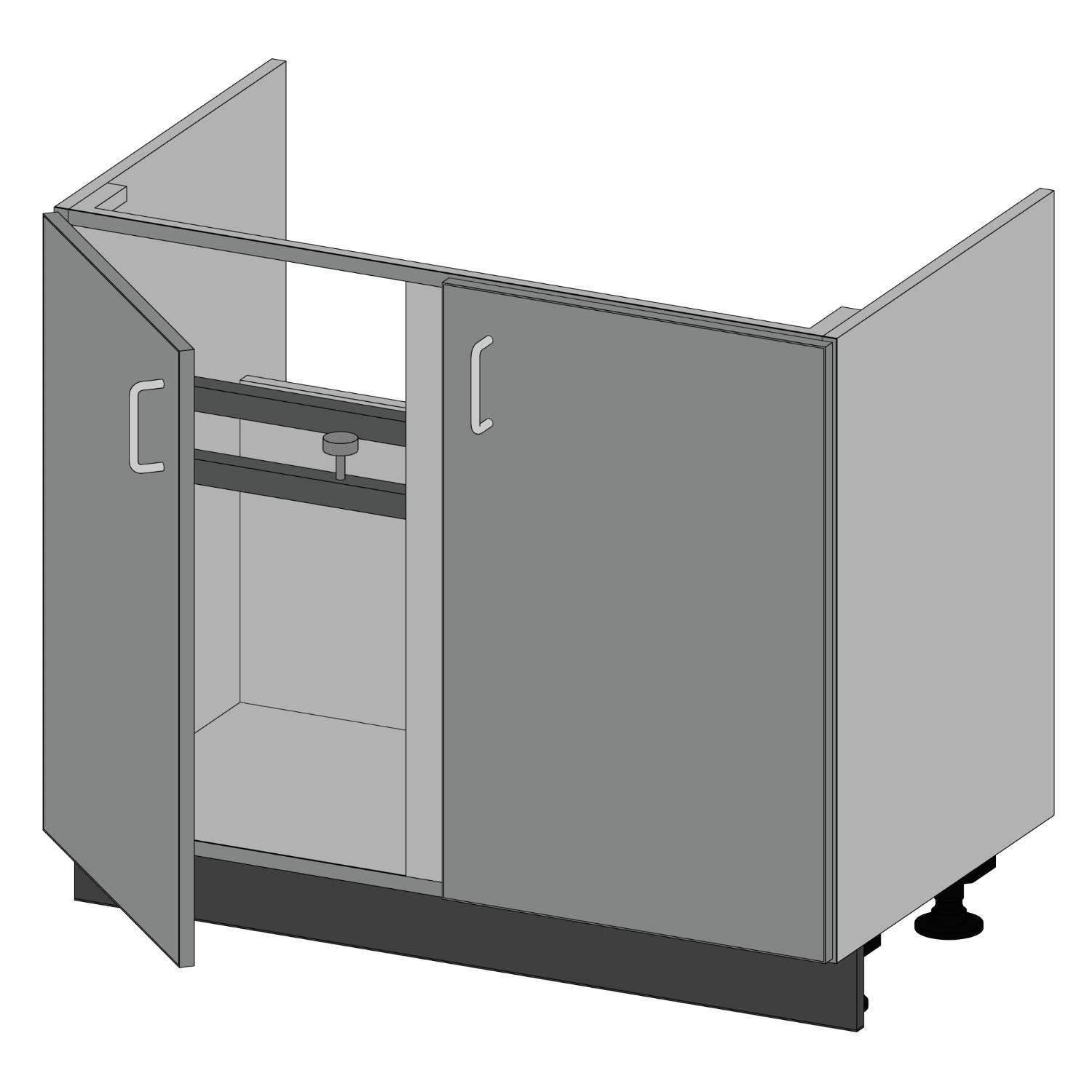 Education Open Base Shelf Unit