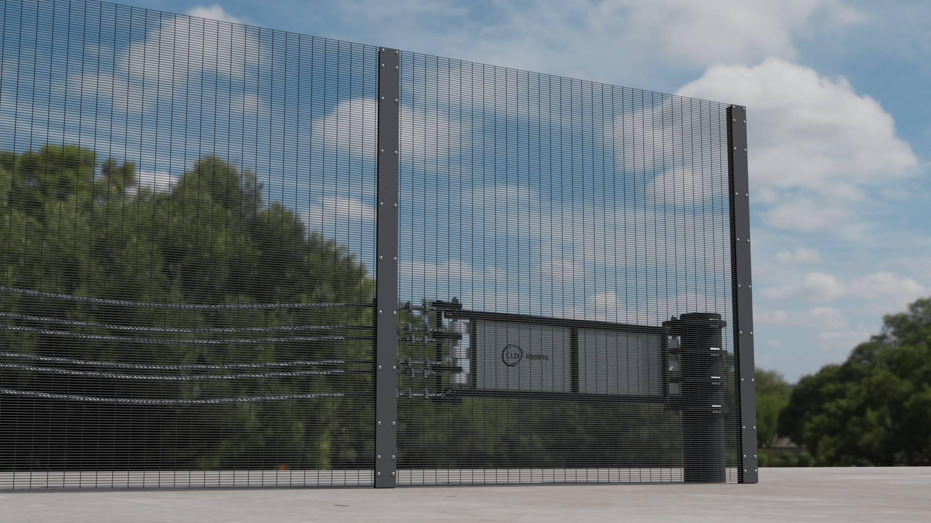 CLD RamPro 30 - Multi-threat Security Fence