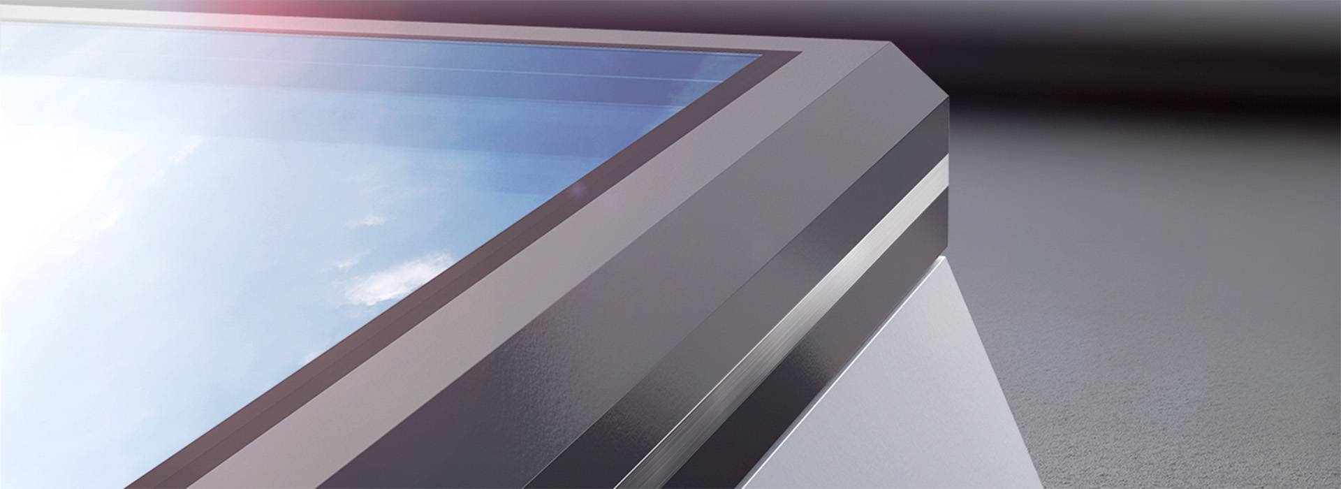 Smoke Lift Glass Skylight FE Passivhaus AOV - Certified AOV Smoke Vent Rooflight