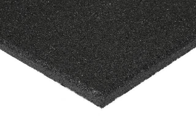 Sprung Rubber Gym Flooring Heavy Duty Tiles in 20mm