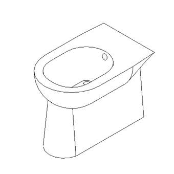 Pedestal bidet