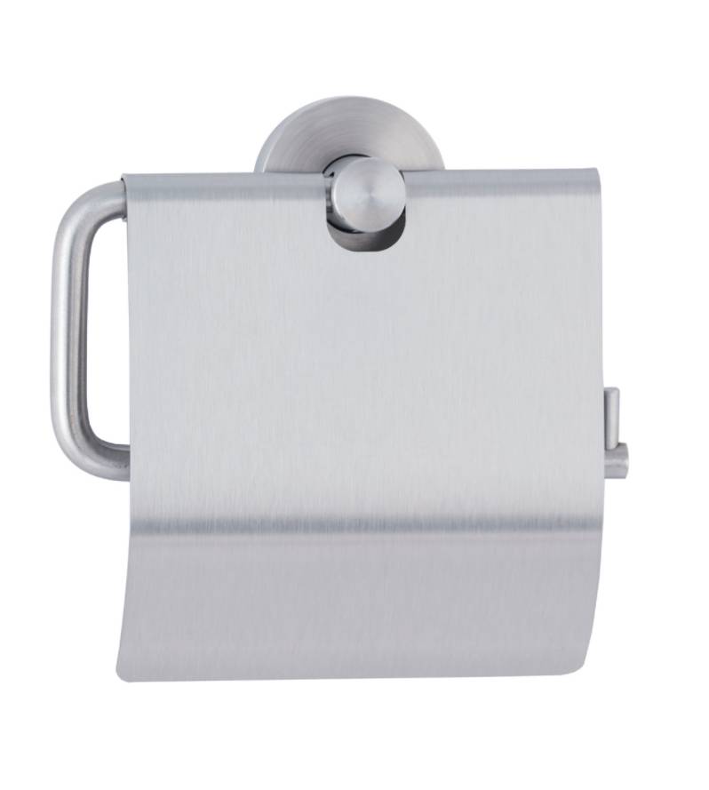 Surface-Mounted Single Roll Toilet Tissue Dispenser with Hood B-546