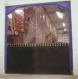 Flexible Leaf Crash Doors