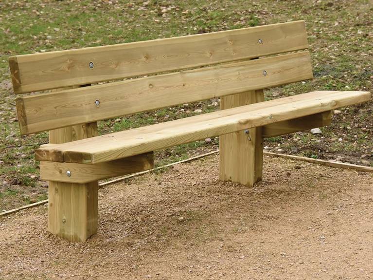 Hatton Rustic 4 Slat Seat