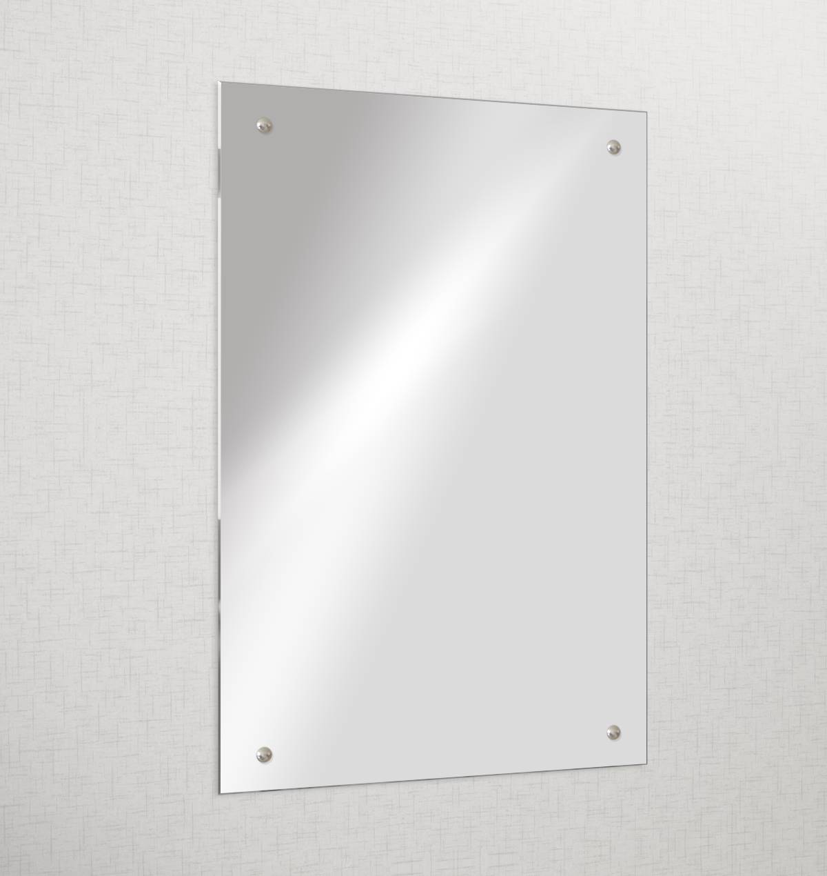 Safety Backed Glass Mirrors 