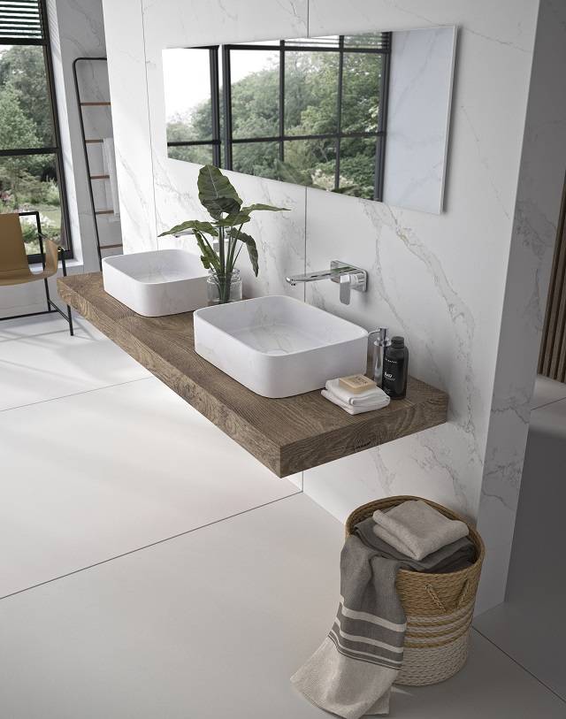 Bathroom Washbasins Marie Silestone® - Textured basin
