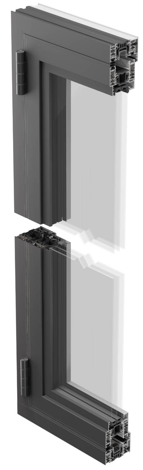 Bi-fold System French Door - Aluminium Door