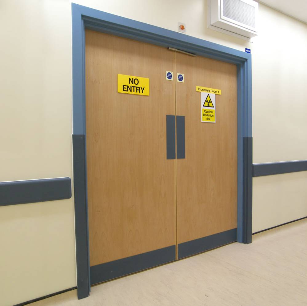 Lead Lined Doorsets  - Lead-Lined Timber Door and Frame Set