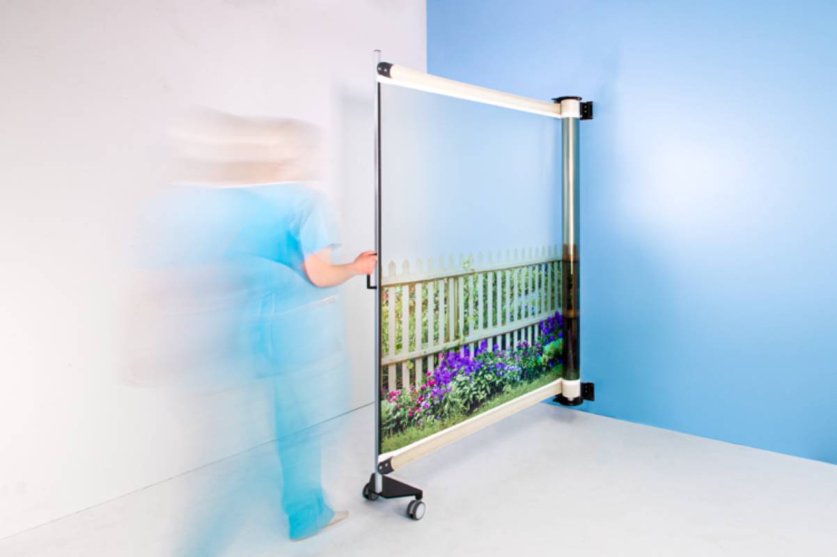 Privacy Screen for Changing Places & Care (Wall Mounted)