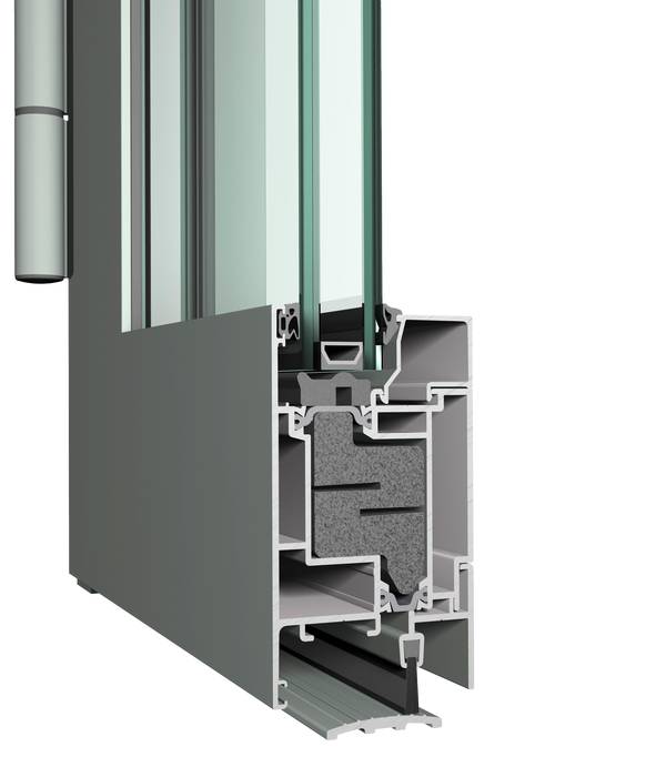 Aluminium ES 50 Eco Door System - Aluminum Doorset