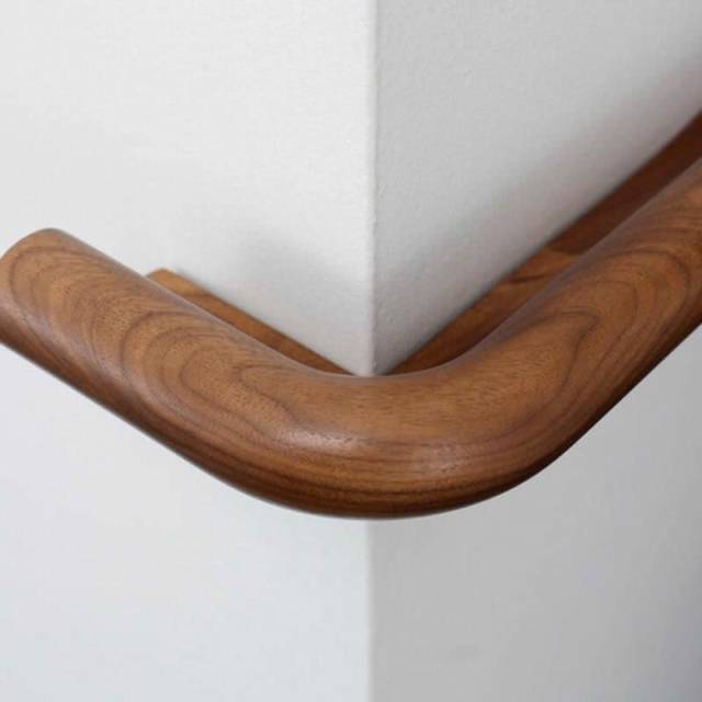 Anti-ligature Solid Wood Combined Hand-Protection Rail