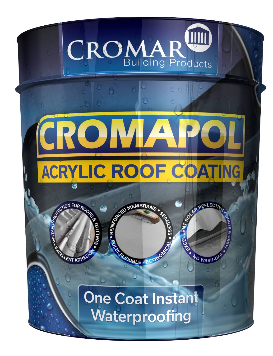 Cromapol Acrylic Roof Coating - Acrylic Roof Coating